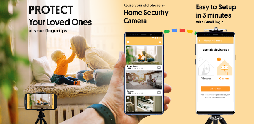 Background 📸 AlfredCamera Home Security: خلي موبايلك القديم يحمي بيتك ويشوفلك كل اللي بيحصل 24 ساعة!