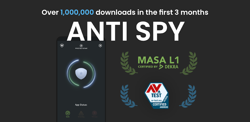 Background احمي موبايلك من التجسس 🔒 مراجعة شاملة لتطبيق Anti Spy Scanner 2025