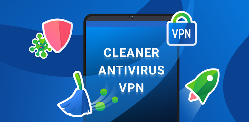 Background 🧹 Cleaner – الحارس الذكي لهاتفك: حماية، تسريع، وخصوصية في تطبيق واحد