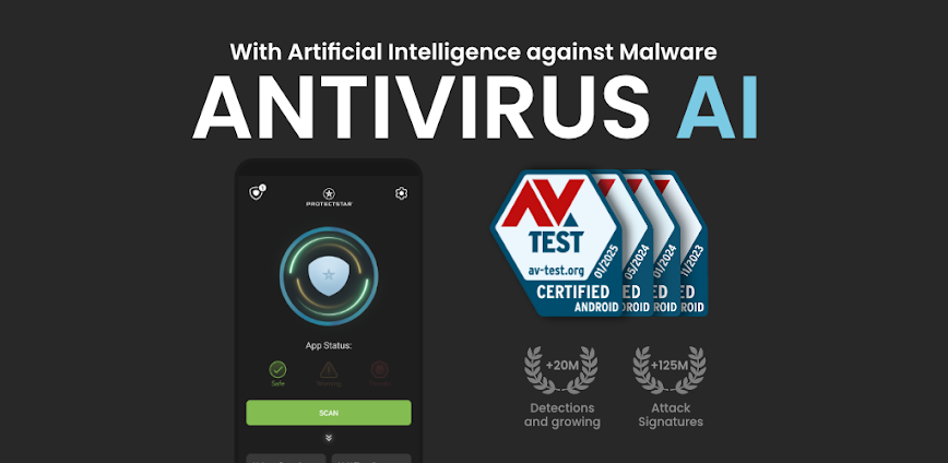 Background تجربة حقيقية لتطبيق AI Antivirus 📱 حماية ولا مجرد دعاية ذكية؟