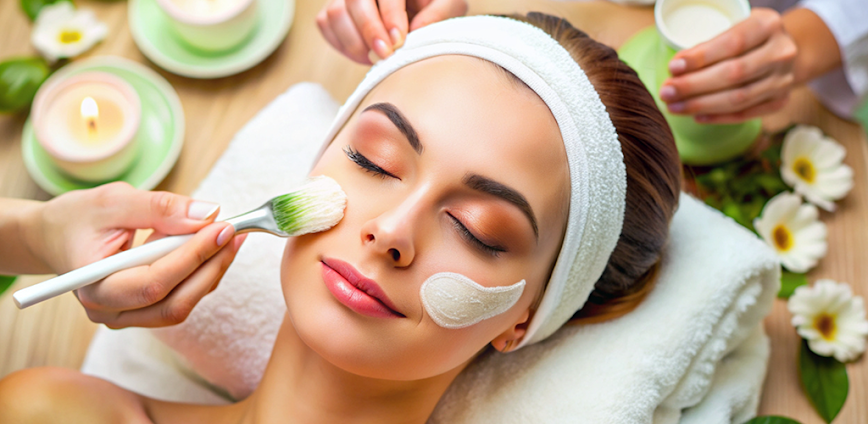 Background العناية بالبشرة والوجه 