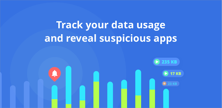 Background GlassWire Data Usage Monitor 