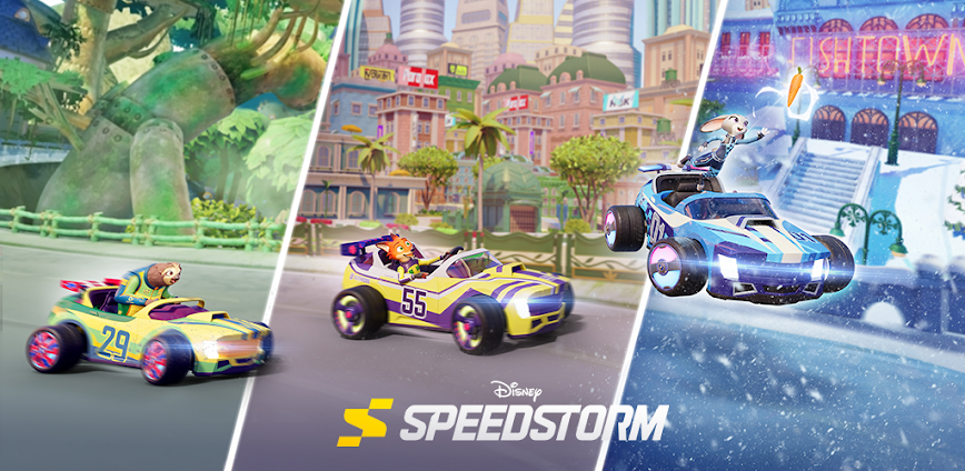 Background Disney Speedstorm 