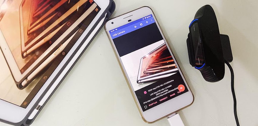 Background USB Camera: حول هاتفك إلى شاشة عرض احترافية للكاميرات الخارجية بسهولة 📷 
