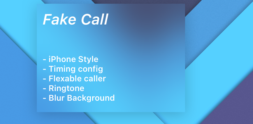 Background Fake Call - Prank Caller 