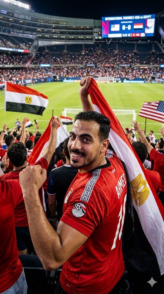 استخدم جيميناي لتصميم صورة تشجيع المنتخب المصري في كأس العالم بالذكاء الاصطناعي